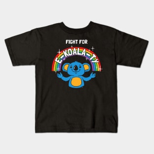 Fight For E-Koala-ty Kids T-Shirt